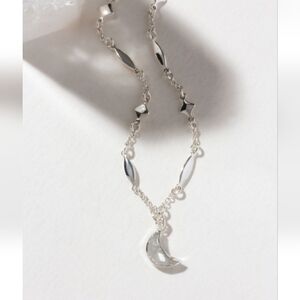 🆕🌛 Luna Norte Silver Moonstone Necklace